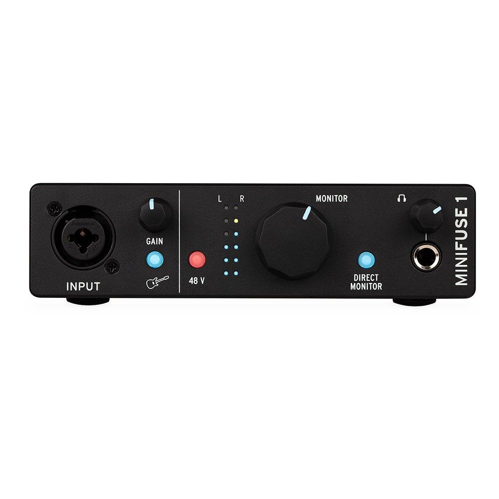 Arturia MiniFuse 1 1 In/2 Out USB 2 Interface (Black) - Image 1