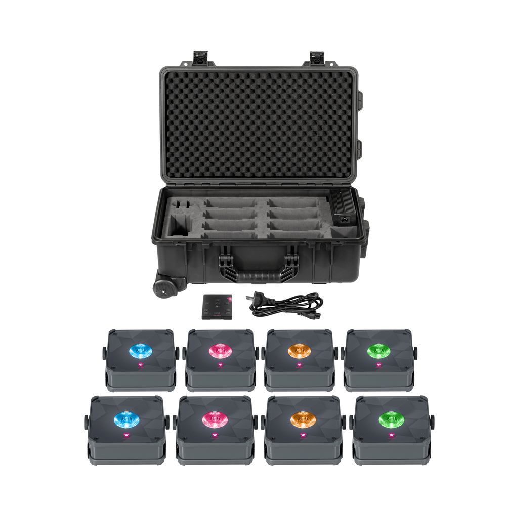 Ape Labs Apelight Mini V2 Tour Pack w/ 8x Compact Lights (Grey) inc Tour Box - Image 1