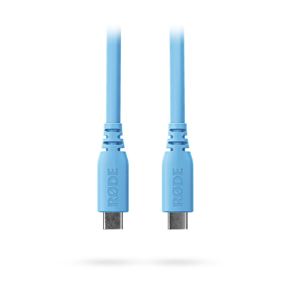 Rode SC27 SuperSpeed USB-C to USB-C Cable (Blue) - 2m - Image 1