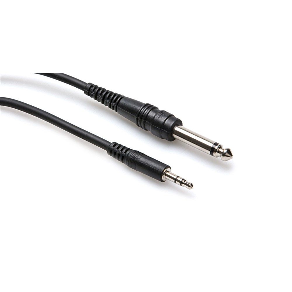 Hosa CMP-105 1/4" TS to 3.5mm TRS Mono Interconnect Cable (5ft)