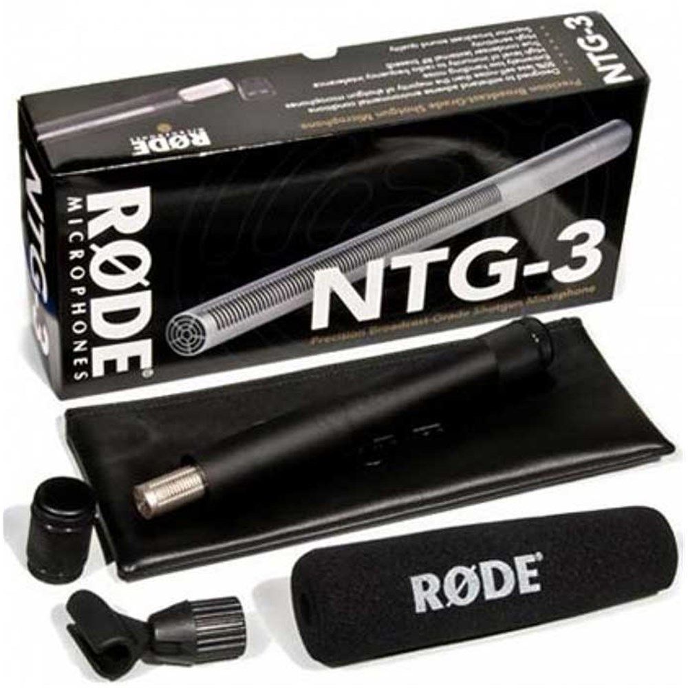 Rode NTG3 RF-Bias Shotgun Microphone (Satin-Nickel) - Image 1
