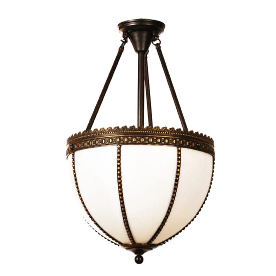 Meyda Tiffany 2 Light 16" Wide Pendant with Handmade Shade - Image 1