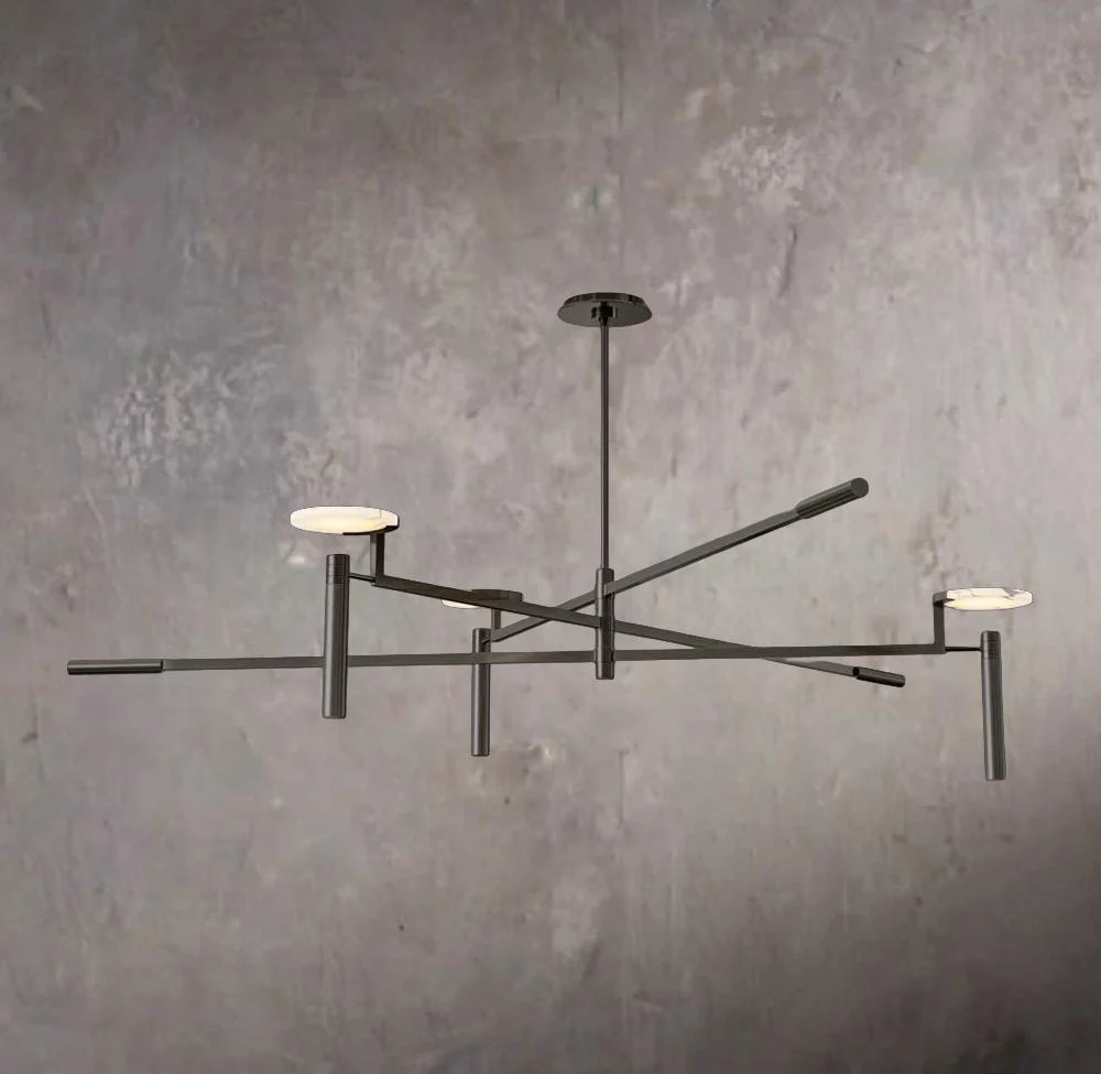 Melangely Circular Chandelier 60" - Image 3