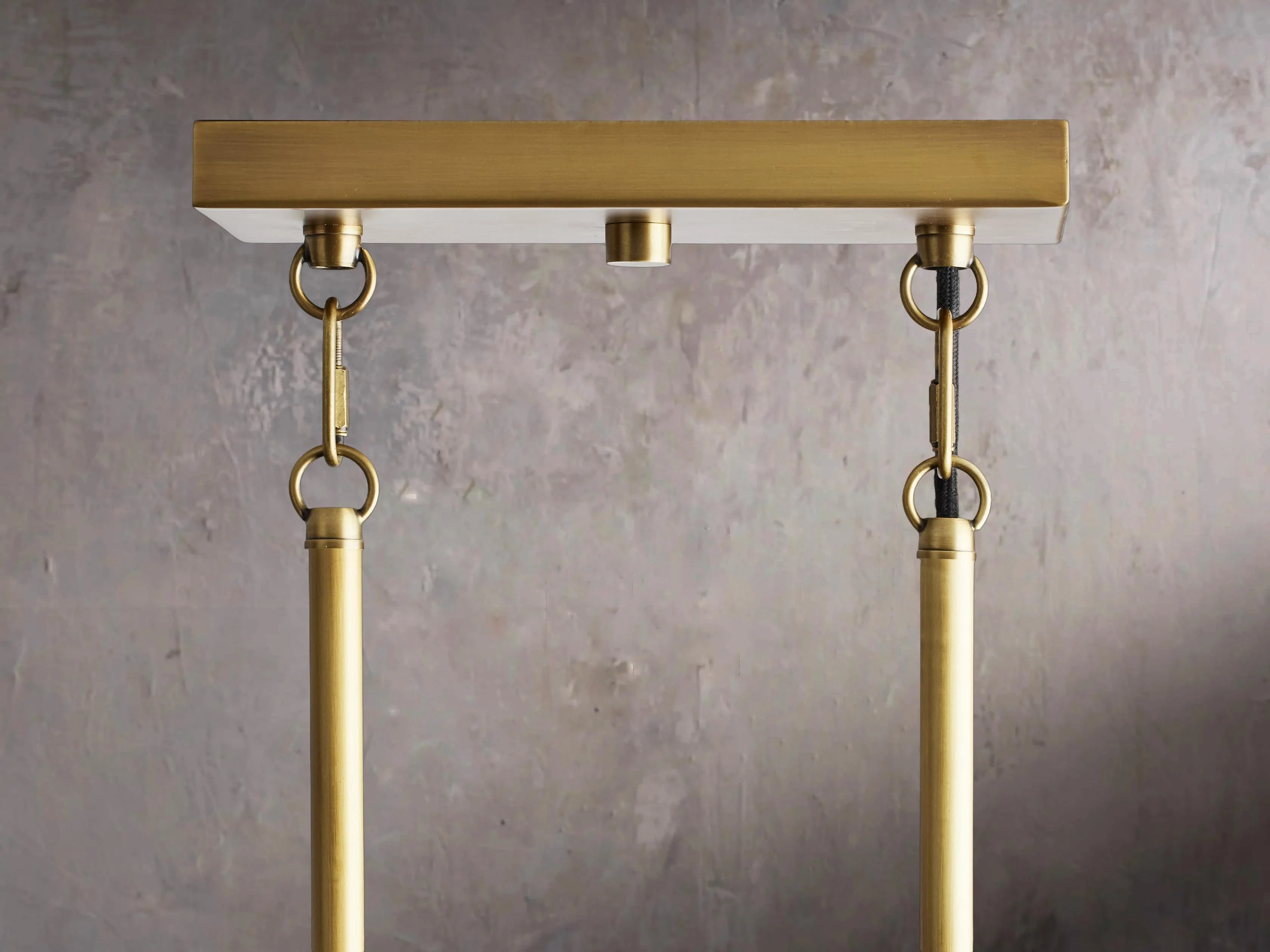 Andreas 5-Light Linear Suspension Ceiling Fixture - Image 2