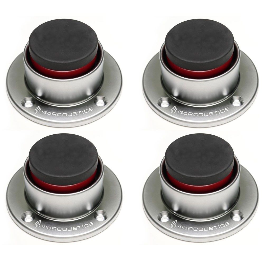 IsoAcoustics Stage 1 Isolators for Combo Amps, Stacked Cabs, Stage Monitors & Subs (4-Pack) - Image 1