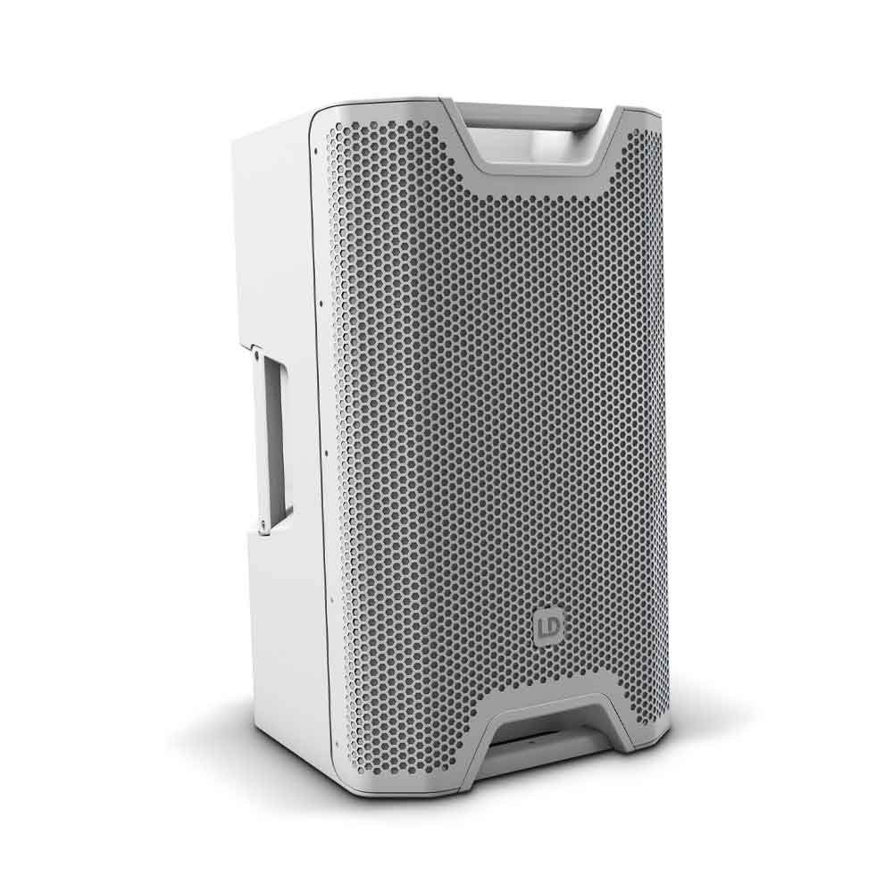 LD Systems ICOA 1200W 12" Active PA Speaker w/ Bluetooth (White) - Image 1