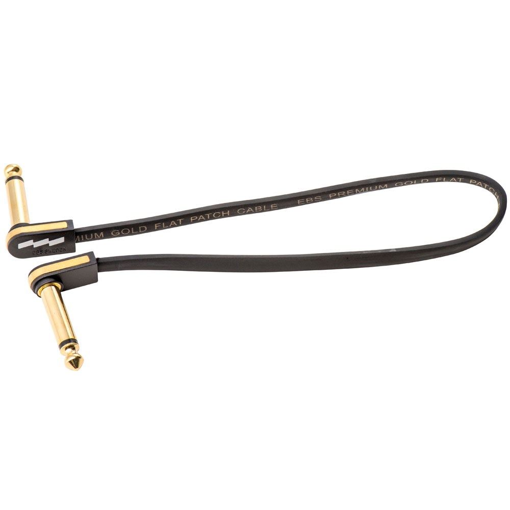 EBS PG-28 Premium Gold Flat Patch Cable (28cm) - Image 1