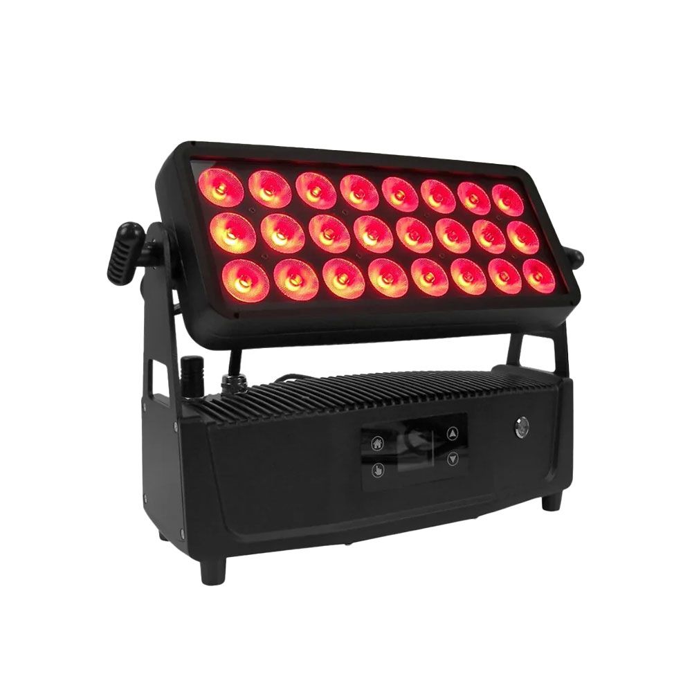 Event Lighting DELUGE24X12H Outdoor 24 x 12w RGBWAU Brick Style Wash Light - Image 1