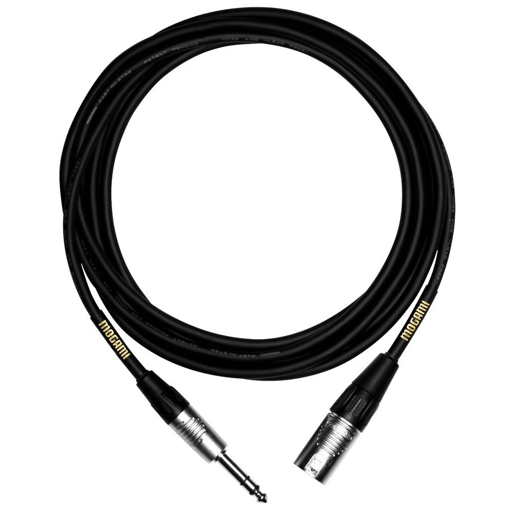 Mogami CorePlus TRS to XLR Male Cable (5ft) - Image 1