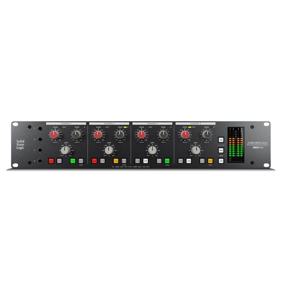 SSL PureDrive Quad 4-Channel SuperAnalogue Mic Preamp - Image 1