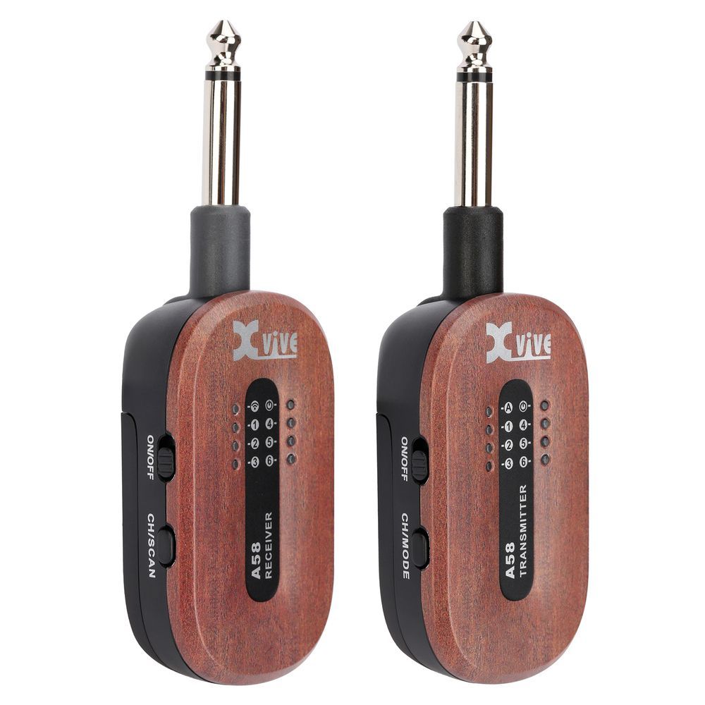 Xvive A58 Guitar Wireless System (Mahogany) - Image 1