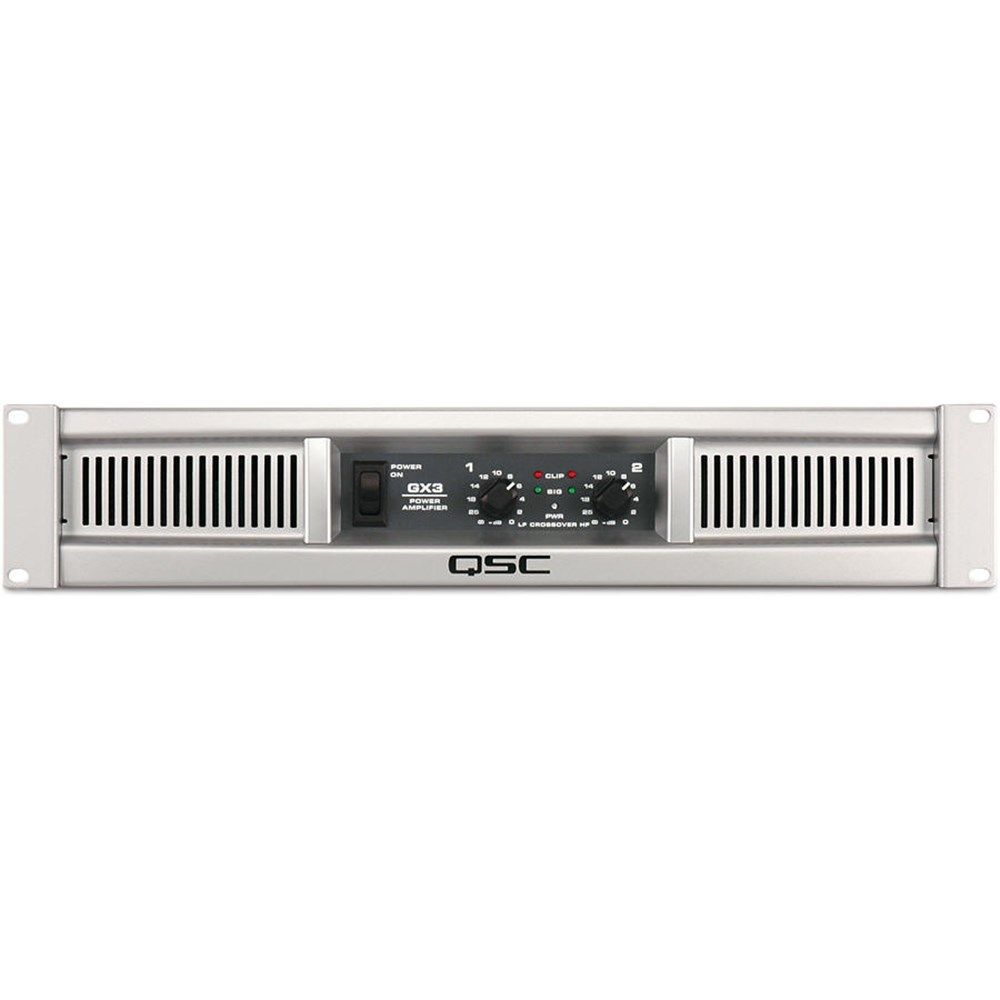 QSC GX3 Power Amplifier (300W @ 8ohms) - Image 1