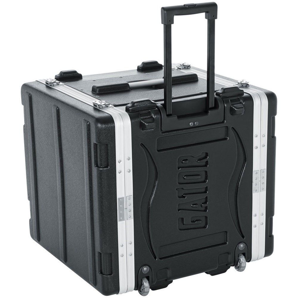 Gator GRR 10L 10U Rolling Rack Case w/ Locking, Pull Handle & Recessed Wheels - Image 1