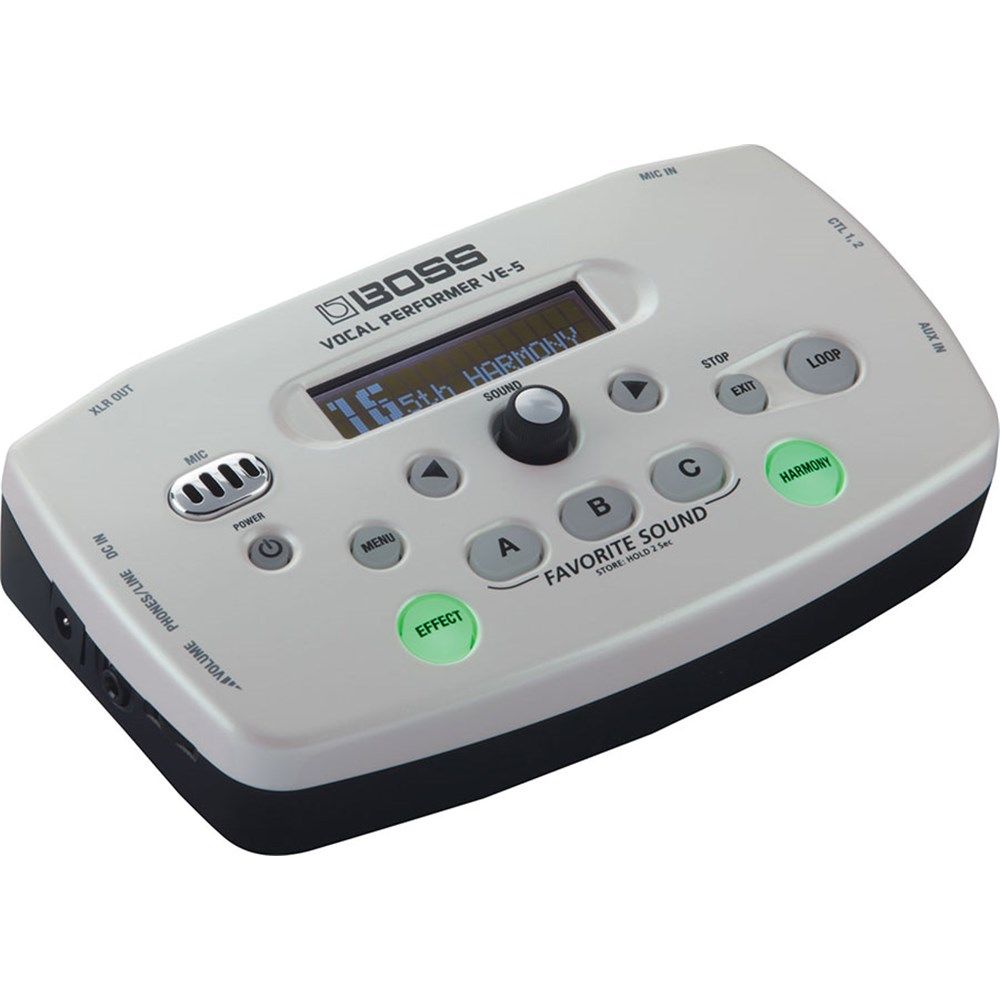 Boss VE-5 Vocal Performer (White) - Image 1
