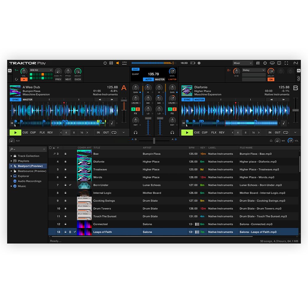 Native Instruments Traktor Pro 4 Upgrade from Traktor Play (eLicense) - Image 1