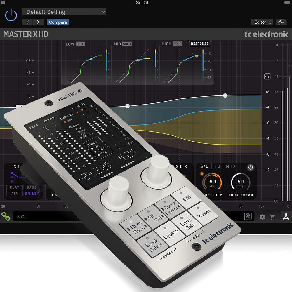 TC Electronic MASTER X HD Multiband Dynamics Plug-In w/ Desktop Interface - Image 1