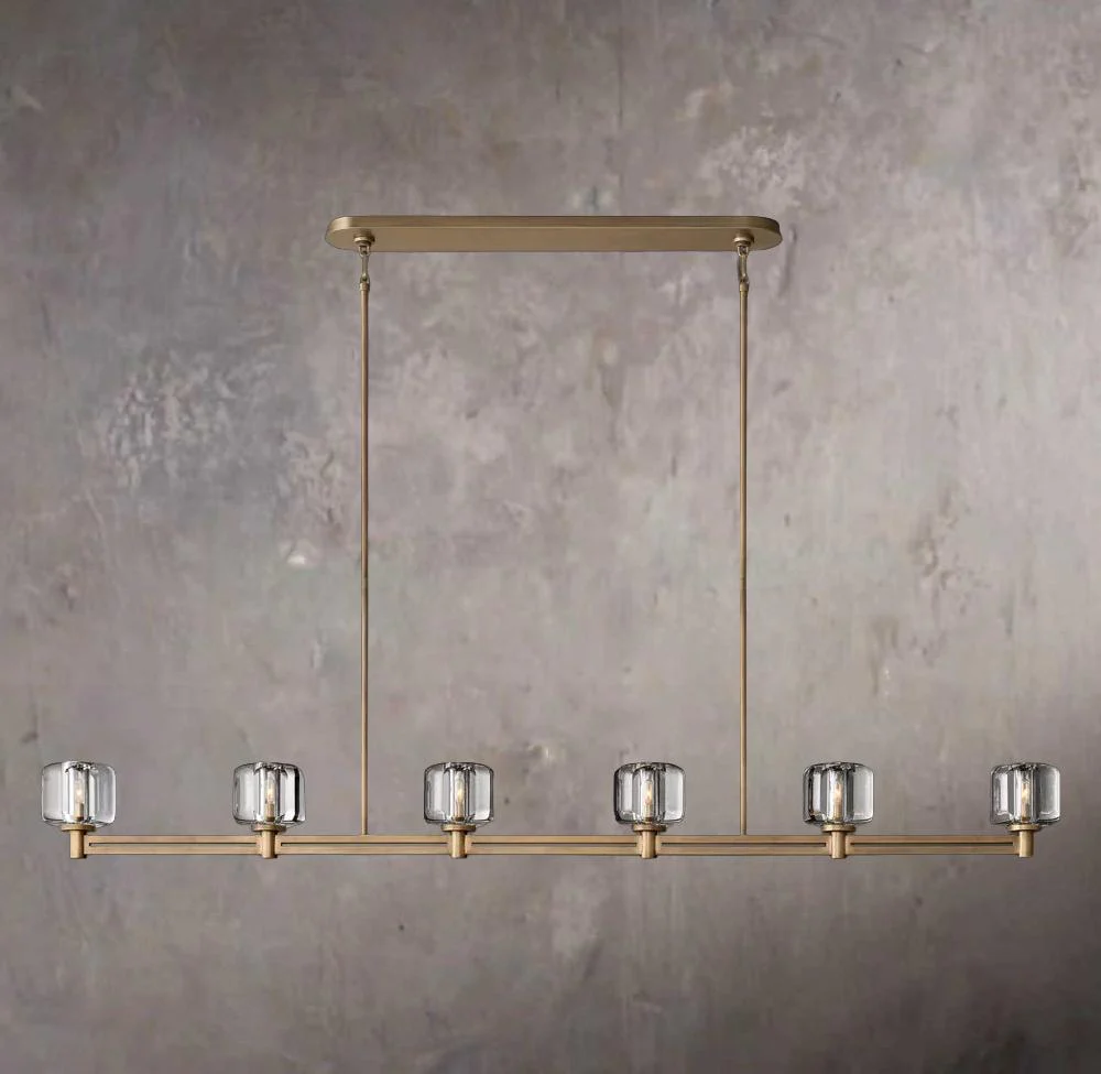 Demarets Rectilinear Linear Chandelier 72" - Image 1