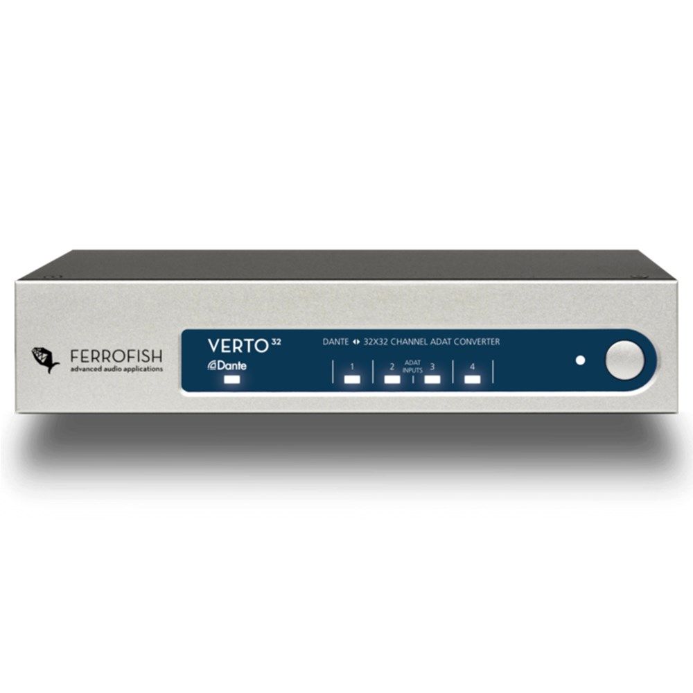 Ferrofish Verto 32 32x32 ADAT & Dante Converter - Image 1