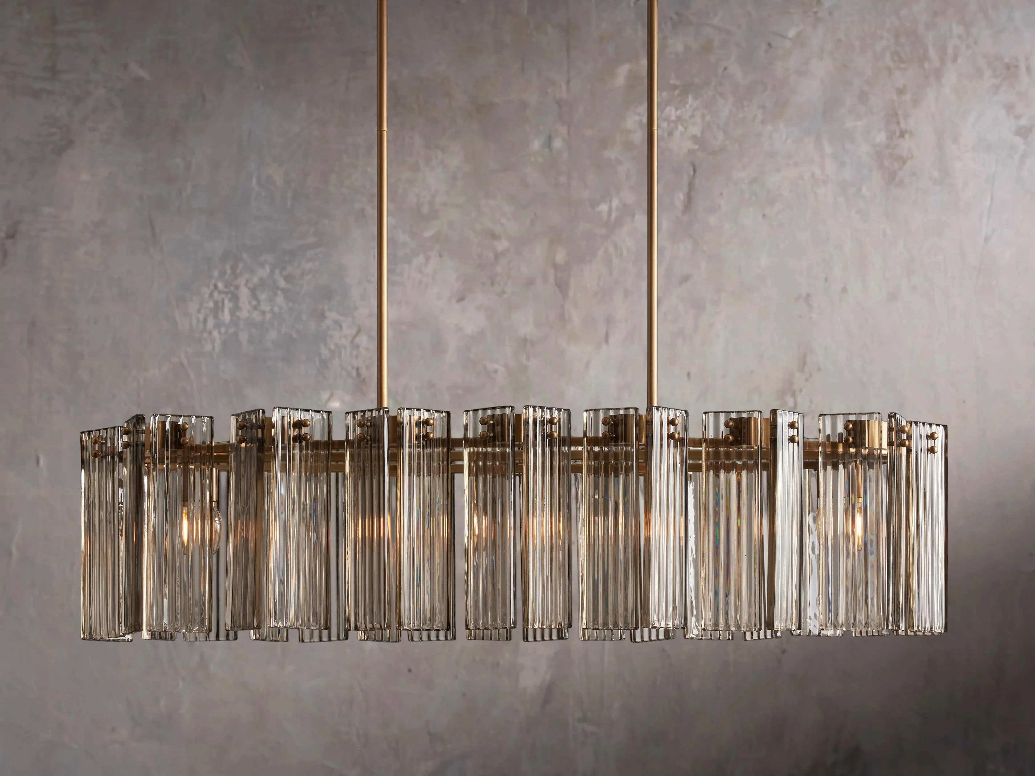 Delsie Elliptical Pendant Light Fixture - Image 2