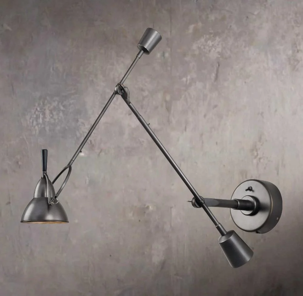Counterbalanced Swing-Arm Wall Sconce - Image 2