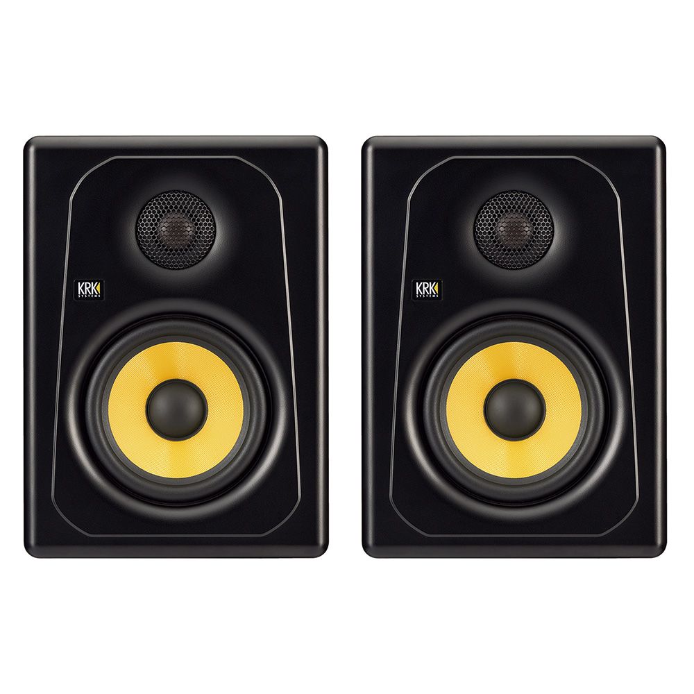 KRK Kreate 5 Active 5" Two-Way Studio Monitors w/ Bluetooth (Black) (Pair) - Image 1