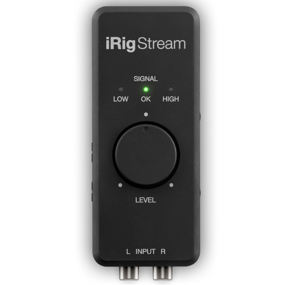IK Multimedia iRig Stream Streaming Audio Interface for iOS, Android & Mac/PC - Image 1
