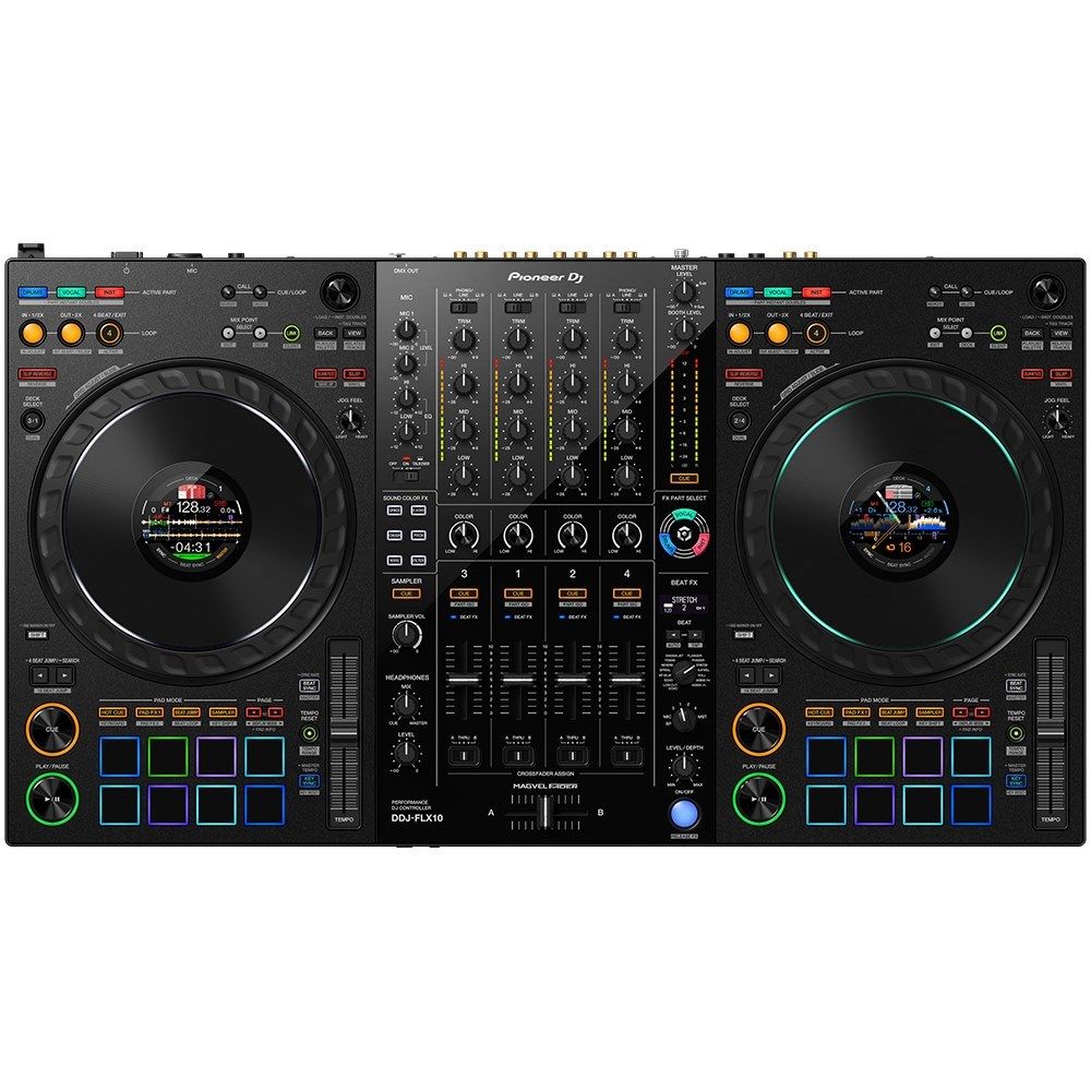 Pioneer DDJFLX10 4 Channel Stems DJ Controller for Rekordbox & Serato DJ Pro - Image 1