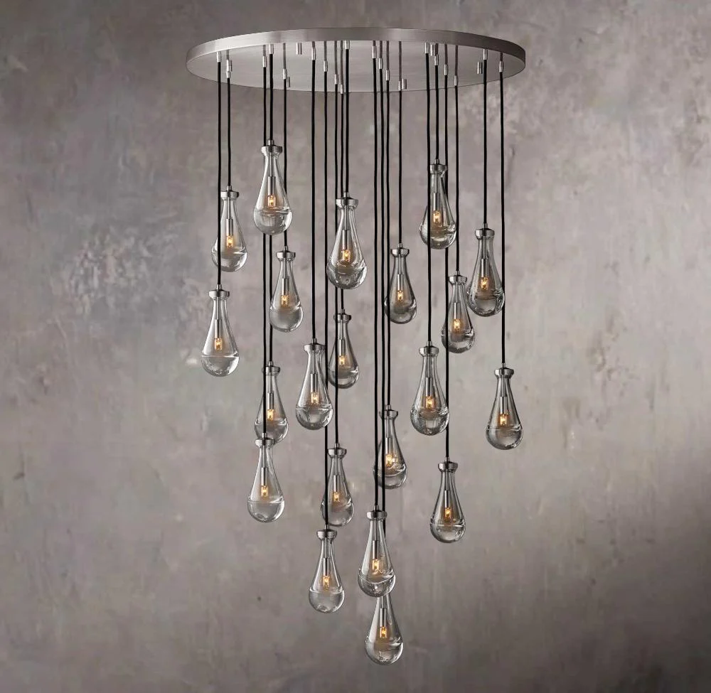 Rainfall Circular Chandelier 47" - Image 2