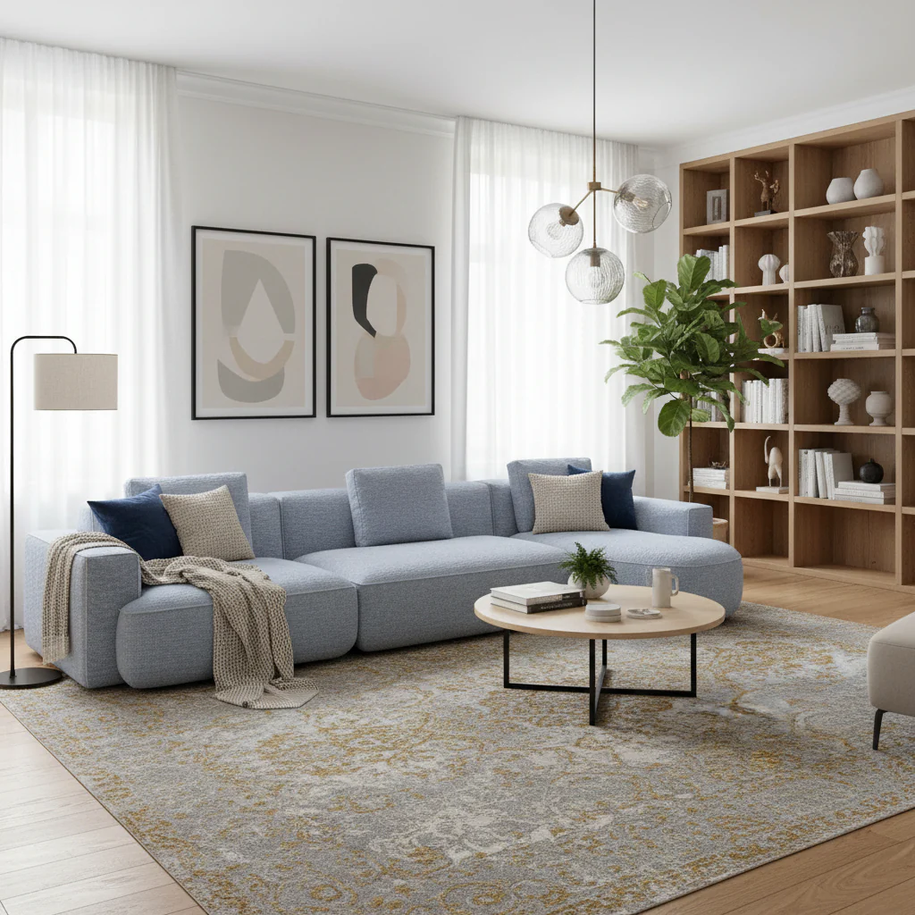 ركنة خشب زان 270×160سم – DECO389