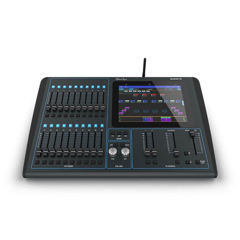 ChamSys Lighting QuickQ 10 DMX Control Console (1 Universe) - Image 1