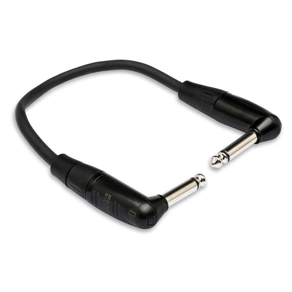 Hosa HGTR000.5RR Pro Guitar Patch Cable REAN Right-Angle to Same (6)