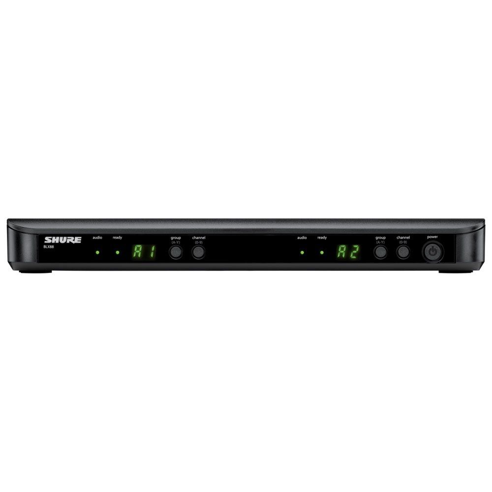 Shure BLX88 Dual Wireless Receiver (M17) - Image 1