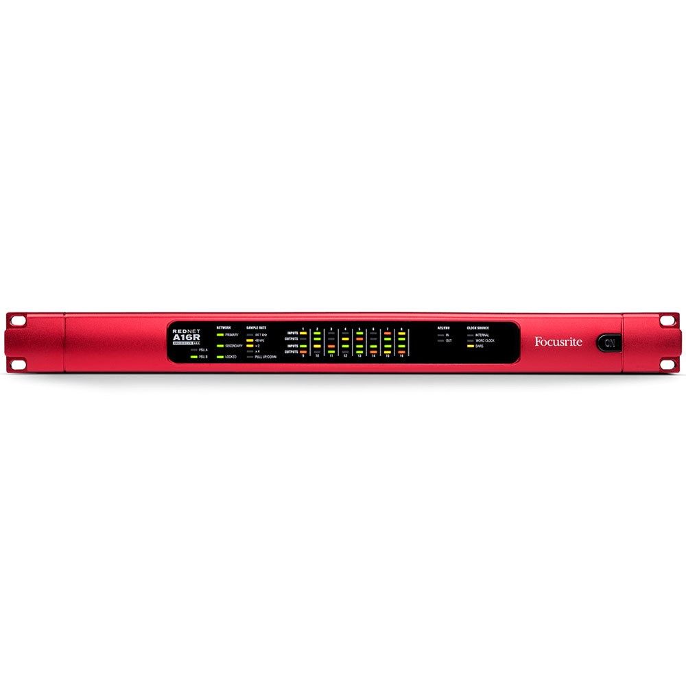 Focusrite RedNet A16R MkII 16x16 Analogue I/O w/ Independent Level Control - Image 1