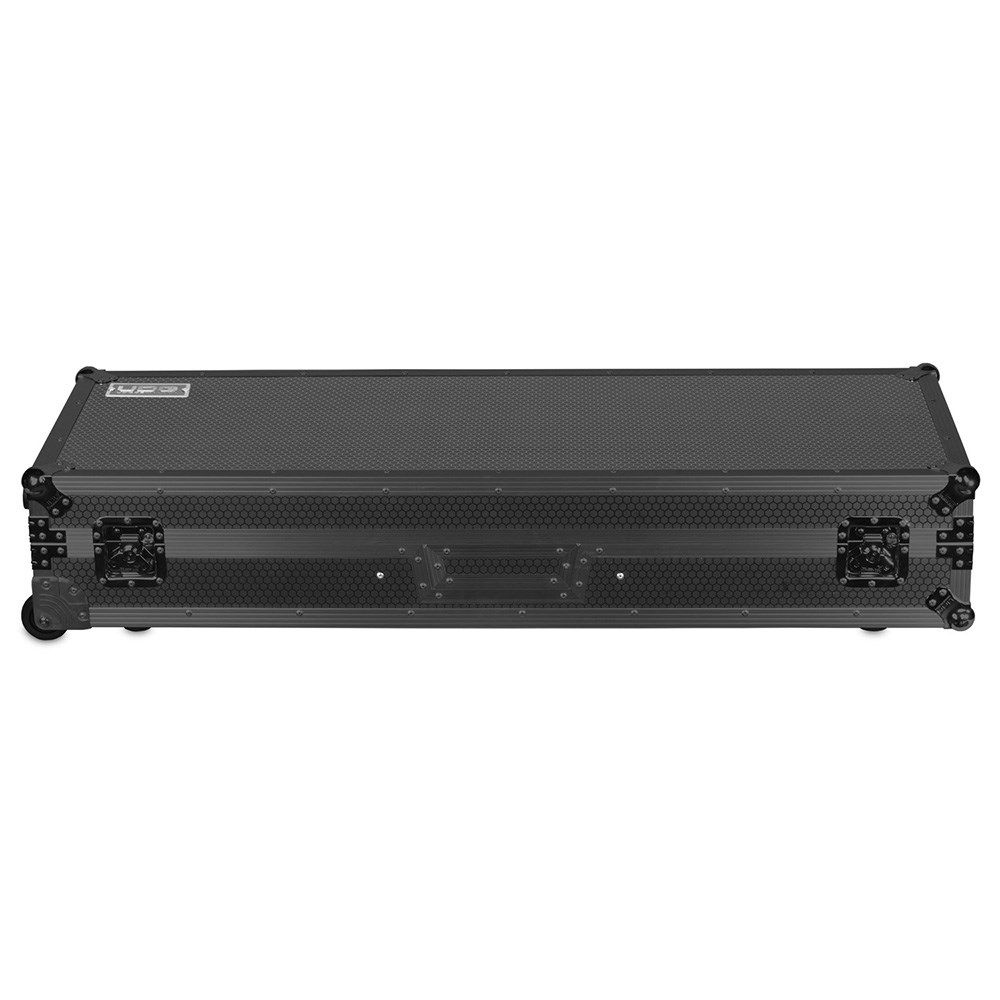 UDG Ultimate Flightcase Turntable Coffin MK2 Plus Laptop Shelf & Wheels (Black) - Image 1