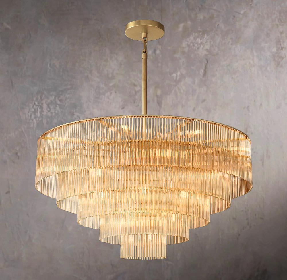 Amadeo Circular Pendant Light 50″