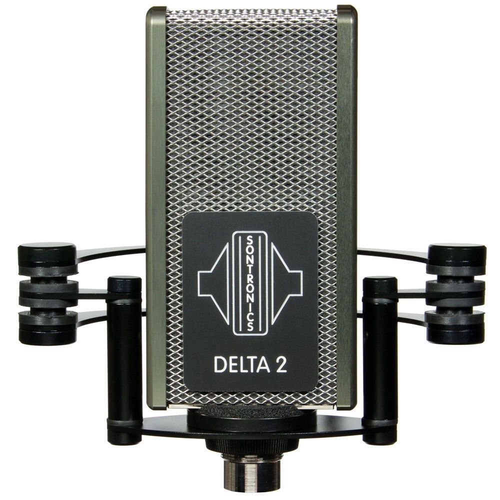 Sontronics Delta 2 Phantom-Powered Ribbon Mic for Guitar Amps & High-SPL Sources - Image 1