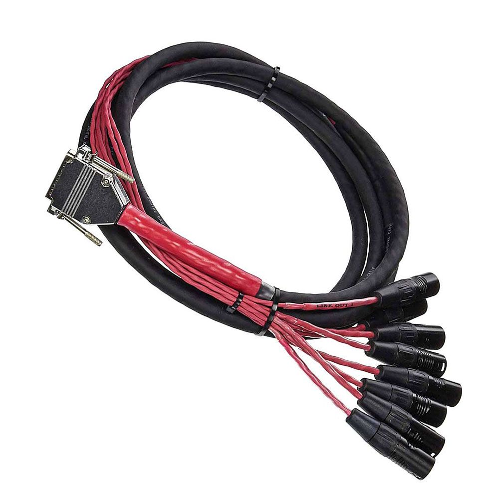 Avid DigiSnake DB25-XLRM (4ft) - Image 1
