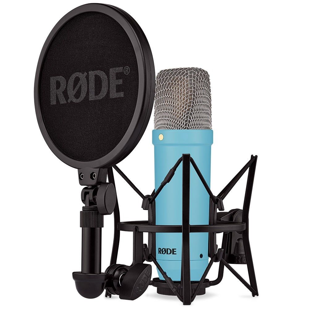 Rode NT1 Signature Series Studio Condenser Microphone w/ Accessories (Blue) - Image 1