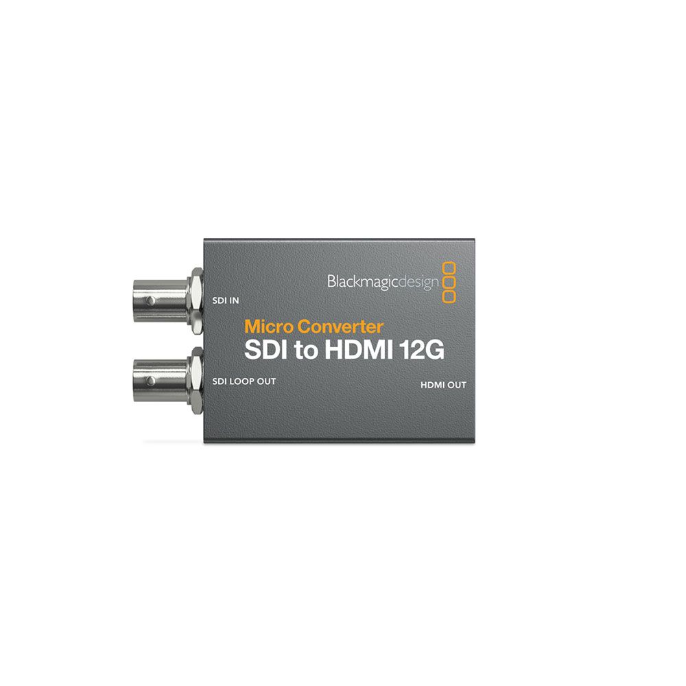 Blackmagic Design Micro Converter SDI to HDMI 12G w/ PSU - Image 1