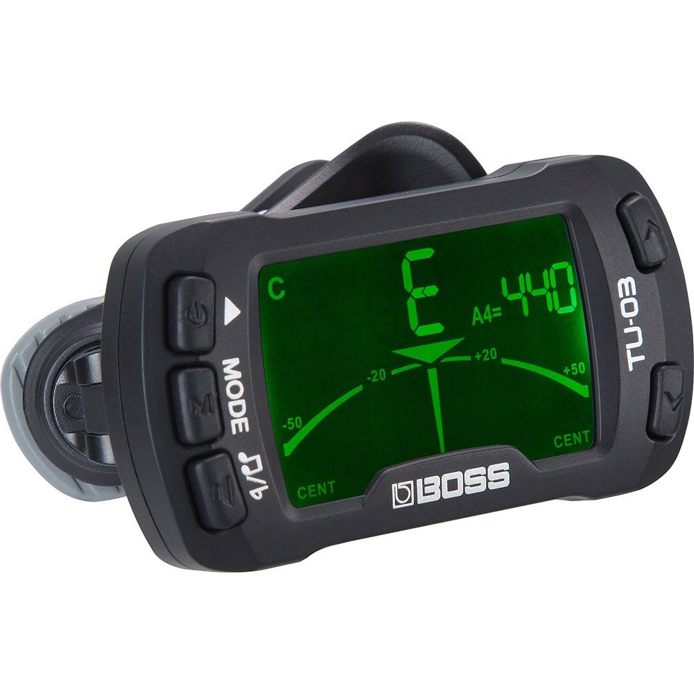Boss TU03 Clip-On Chromatic Tuner & Metronome - Image 1