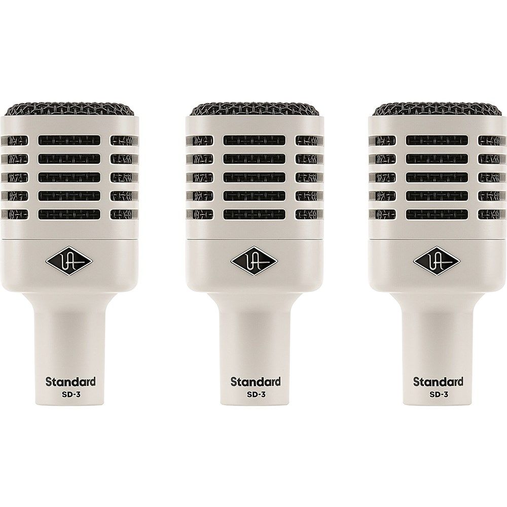 Universal Audio SD-3PK Dynamic Microphone (3 Pack) w/ Hemisphere Mic Modelling - Image 1