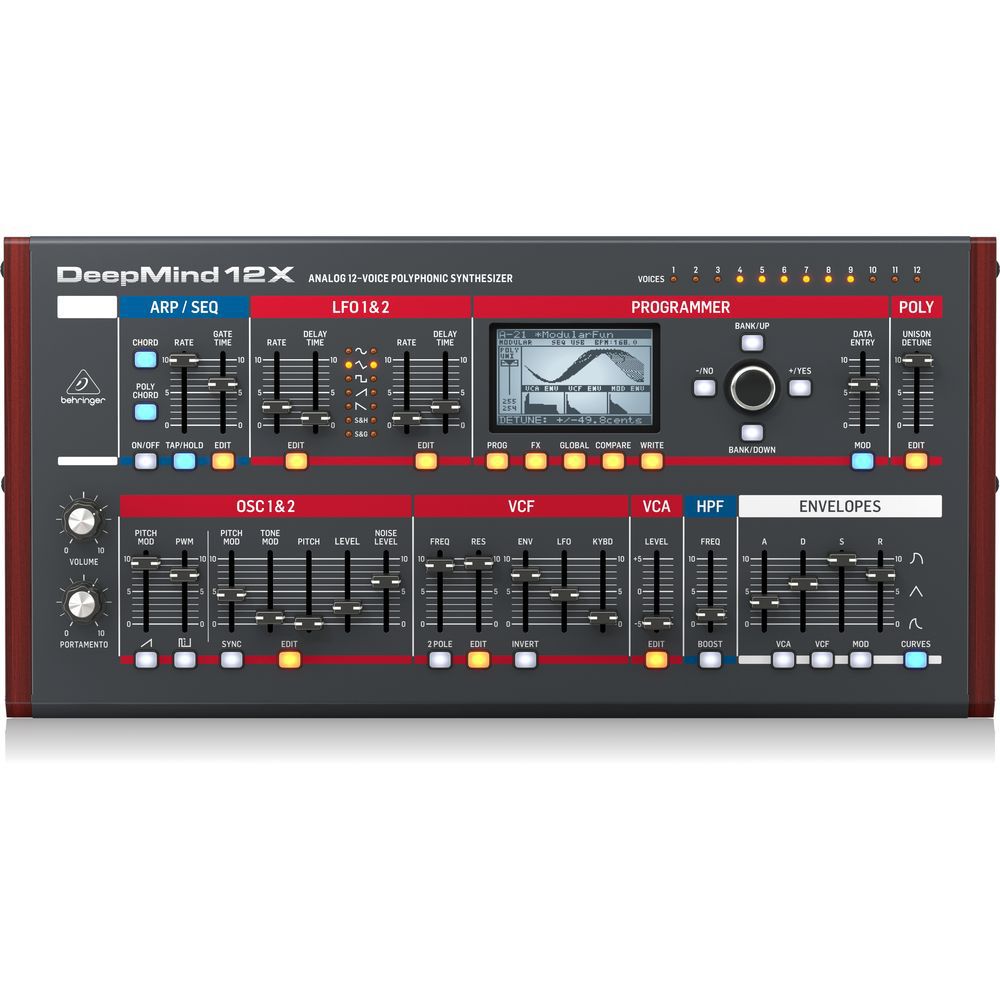 Behringer Deepmind 12X True Analog 12-Voice Polyphonic Desktop Synthesiser - Image 1