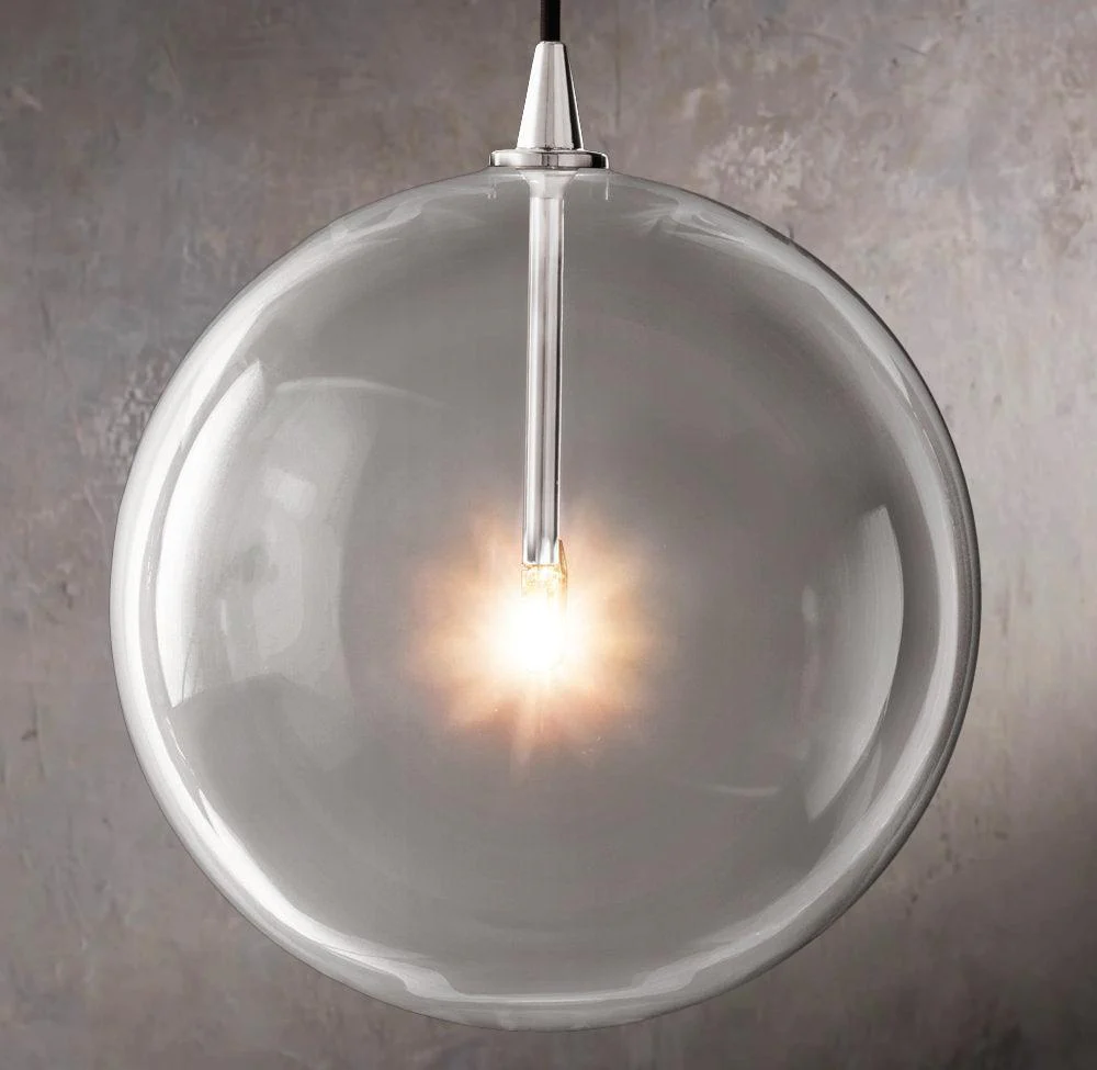 Hanging Crystal Sphere Pendant Lamp - Image 2