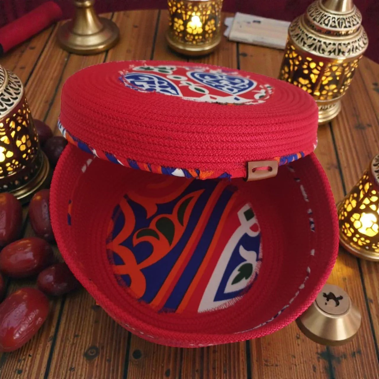 سلة ياميش رمضان 20×10سم - WVN6 - Image 1