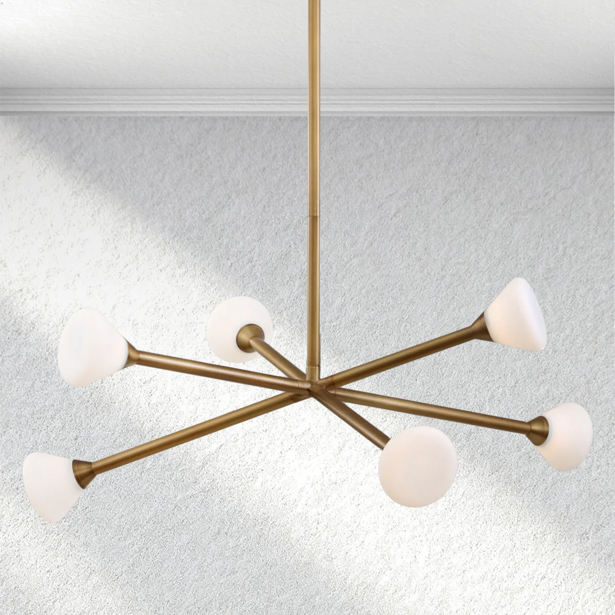 Furnio Opaline Chandelier - Image 1