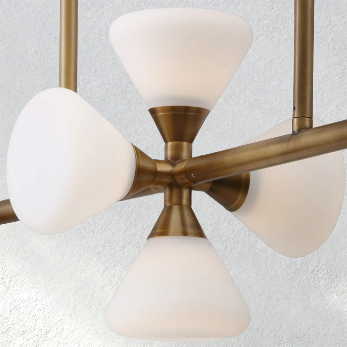 Furnio Opaline Linear Chandelier - Image 2
