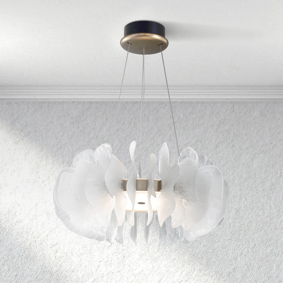 Furnio Jellyfish Round Chandelier - Image 1