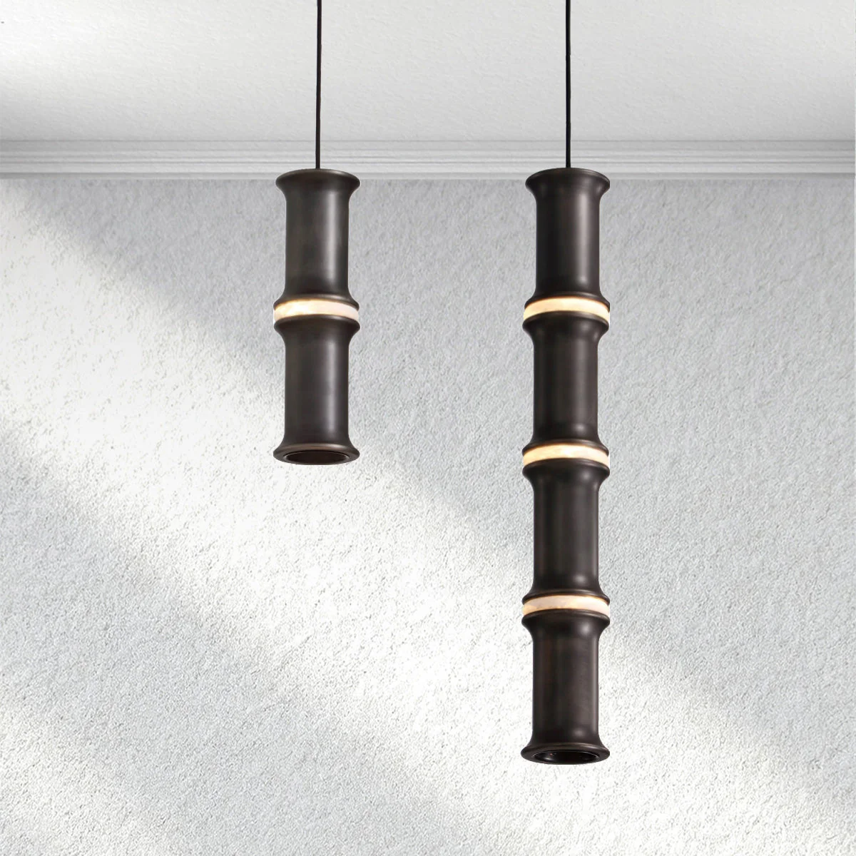 Furnio Bamboo Chandelier - Image 2
