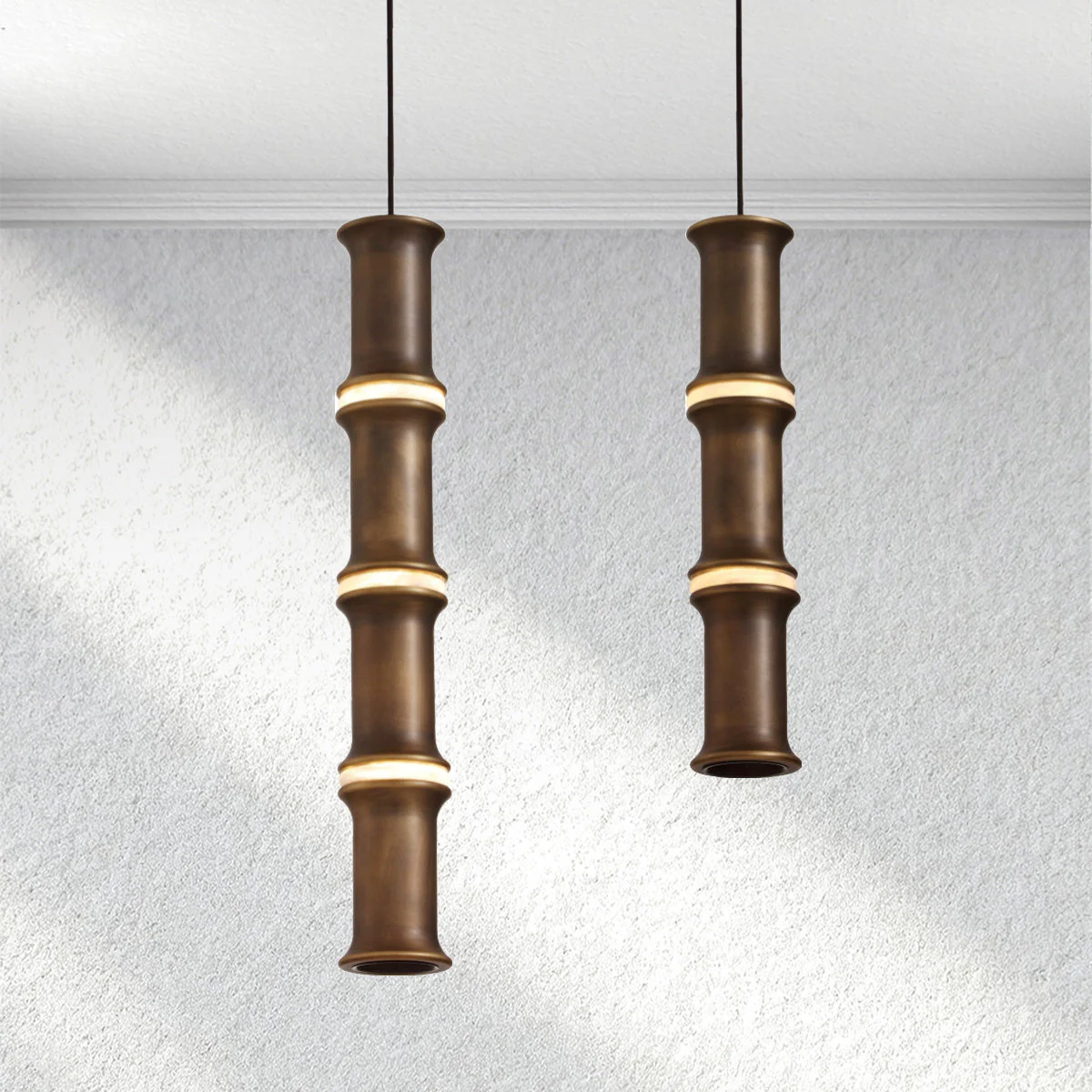 Furnio Bamboo Chandelier - Image 1