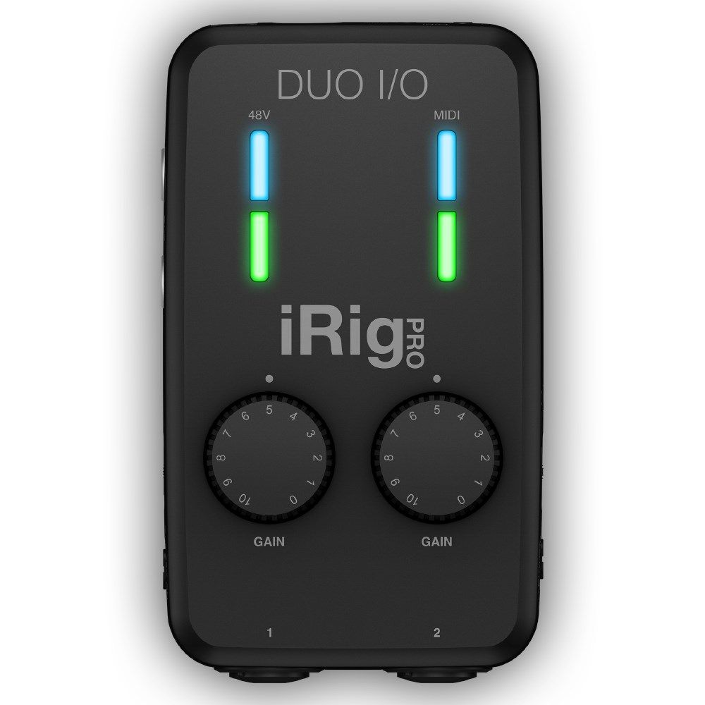 IK Multimedia iRig Pro Duo I/O Mobile 2-channel audio/MIDI Interface - Image 1